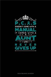 PCOS Doesn't Come With A Manual It Comes With An Aunt Who Never Gives Up