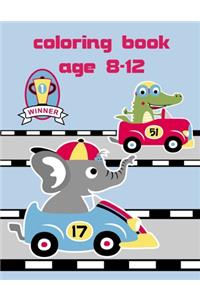 Coloring Book Age 8-12