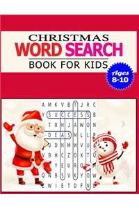 Christmas Word Search Book for Kids Ages 8-10