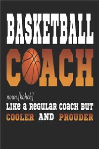 Basketball Coach Notebook Planner