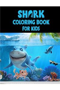 Shark Coloring Book For kids