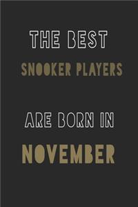The Best Snooker players are Born in November journal