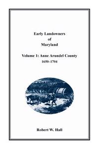 Early Landowners of Maryland