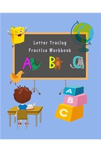 Letter Tracing Practice Workbook