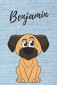 Benjamin Hunde-Notizbuch / Malbuch / Tagebuch