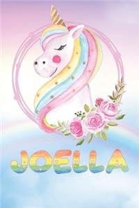 Joella: Want To Give Joella A Unique Memory & Emotional Moment? Show Joella You Care With This Personal Custom Named Gift With Joella's Very Own Unicorn Cus