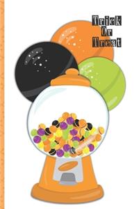 Halloween Lined Journal: 6 x 9 inch 120 Pages Dot Grid Journal Diary Notebook for Adults and Kids who love Halloween, Harvest and Autumn