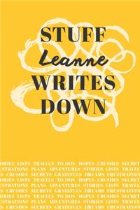 Stuff Leanne Writes Down