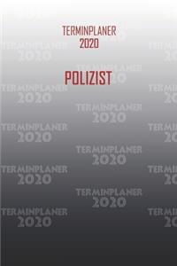 Terminplaner 2020 Polizist