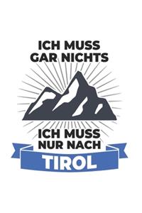 Tirol Notizbuch