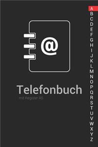 Telefonbuch mit Register A5