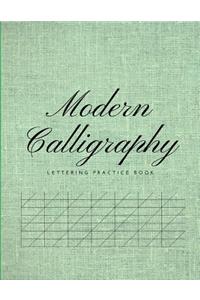 Modern Calligraphy Lettering Practice Book