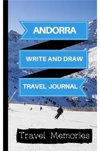 Andorra Write and Draw Travel Journal