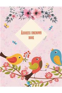 Address unknown book