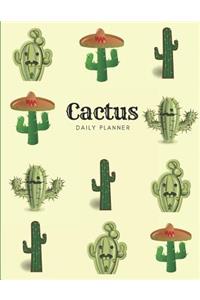 Cactus Daily Planner (Undated)