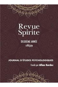 Revue Spirite (Année 1859 - deuxième année)