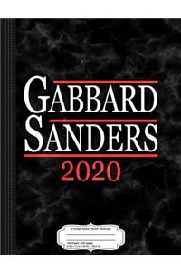 Tulsi Gabbard Bernie Sanders 2020 Composition Notebook