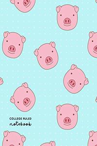 College Ruled Notebook