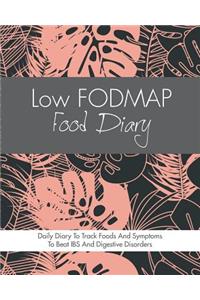 Low FODMAP Food Diary