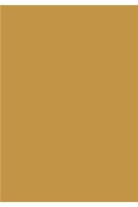 Golden Brown Giant 7 X 10 Sketchbook
