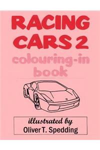 Racing Cars 2 colouring-in book