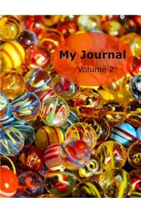 My Journal - Volume 2: 50 Writing Prompts for Kids - Write / Draw / Fill-In - 100 Pages - Feelings Journal - Thinking Journal - Large 8.5 X 11 - Marbles Cover