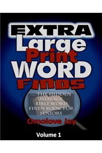 Extra Large Print Word-Finds