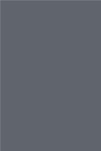 Slate Grey 101 - Lined with Margins Notebook (Narrow)