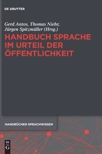 Handbuch Sprache Im Urteil Der OEffentlichkeit