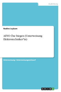 AEVO Öse biegen (Unterweisung Elektrotechniker*in)