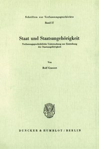 Staat Und Staatsangehorigkeit