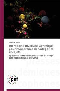 Un Modèle Invariant Générique Pour l'Apparence de Catégories d'Objets