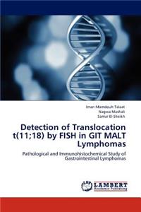 Detection of Translocation t(11;18) by FISH in GIT MALT Lymphomas