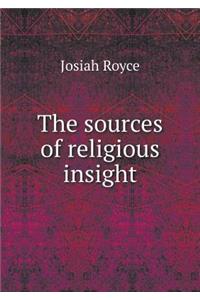 The sources of religious insight