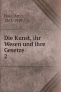 Die Kunst, ihr Wesen und ihre Gesetze