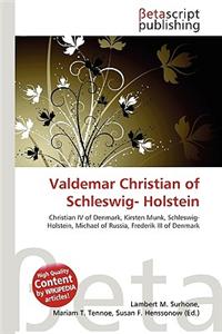 Valdemar Christian of Schleswig- Holstein