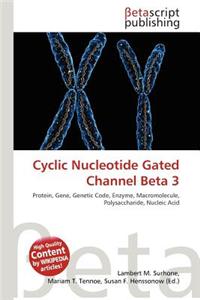 Cyclic Nucleotide Gated Channel Beta 3
