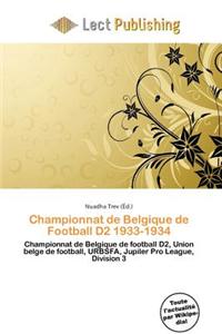 Championnat de Belgique de Football D2 1933-1934