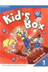 Kid's Box Level 1 Pupil's Book with My Home Booklet Updated English for Spanish Speakers