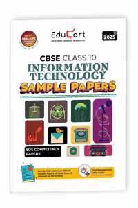 Educart CBSE Information Technology Class 10 Sample Paper 2024-25 (new 50% competency Qs) 2025