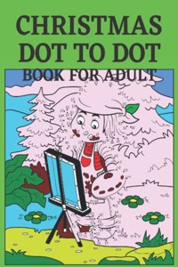 Christmas Dot To Dot Book For Adult