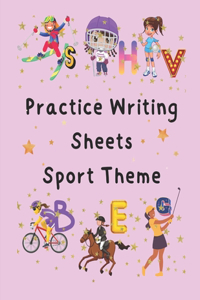 Practice Writing Sports Edition