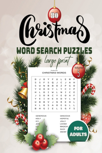 80 christmas word search puzzle for adults Large print Volume 5: Holiday Puzzle Book with Answers Large Print 104 pages, beautiful- time- christmas- word-search with answers