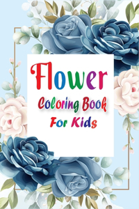 Flower Coloring Book for Kids