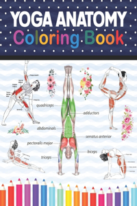 Yoga Anatomy Coloring Book