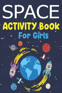 Space Activity Book for Girls