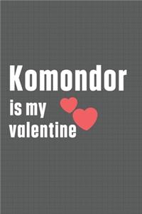 Komondor is my valentine
