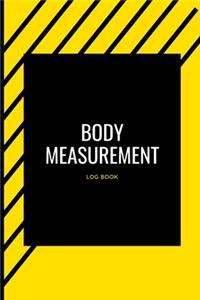 Body Measurement Log Book