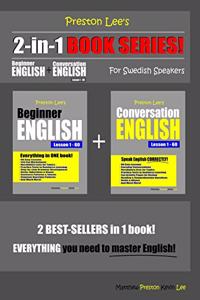 Preston Lee's 2-in-1 Book Series! Beginner English & Conversation English Lesson 1 - 60 For Swedish Speakers