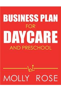 Business Plan For Daycare And Preschool